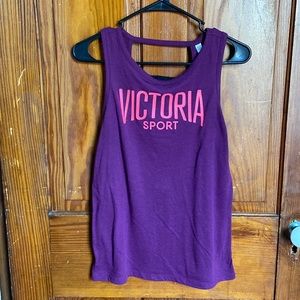 Purple Victoria’s Secret tank top size medium
